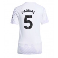 Manchester United Harry Maguire #5 Vonkajší Ženy futbalový dres 2025-26 Krátky Rukáv